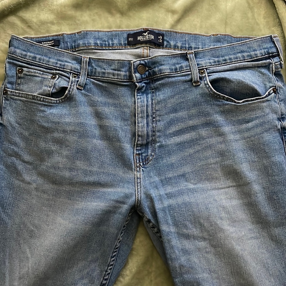 Slim Straight Men Hollister Jeans